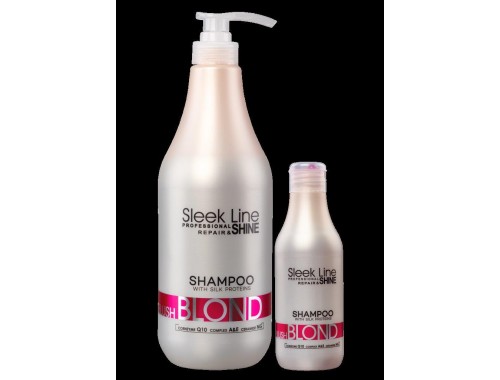 Hair Shampoo Sleek Line BLUSH BLOND